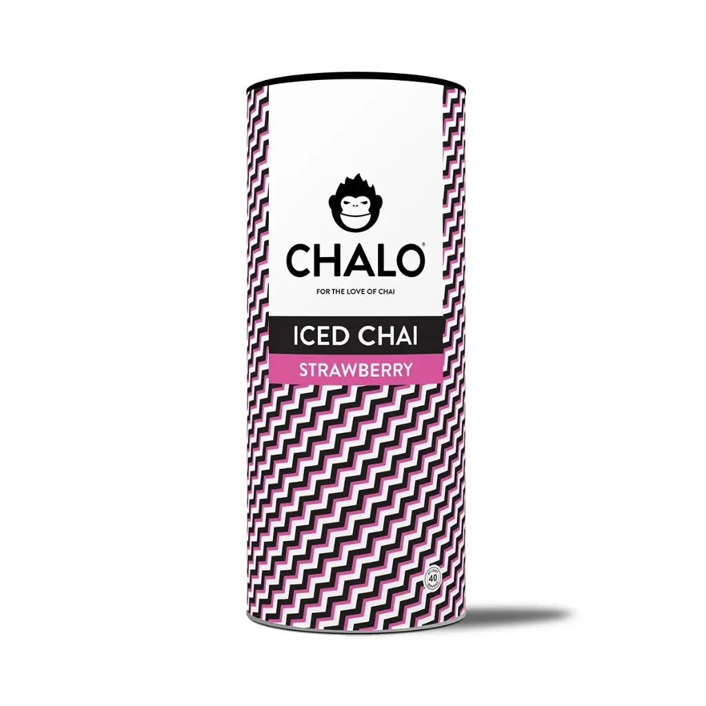 [114002P] STRAWBERRY ICED CHAI - 1KG JAR